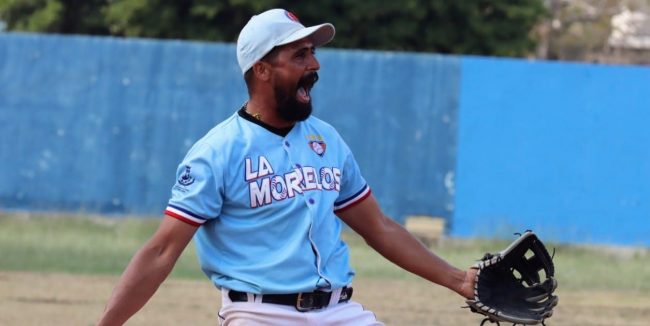 Senadores de la Morelos vs. Zorros de Pacabtún, 2o juego serie final 2023-2024, 7×0, Senadores campeones, 7 del 100324 en la Morelos, Yoandy Cruz, abridor y ganador