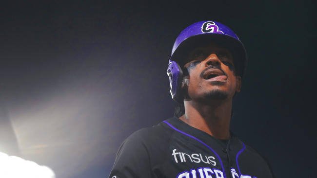 Conspiradores de Querétaro vs. Leones de Yucatán, juego 13 para los Leones, 10 de la serie, 14×5, del 260424 en Querétaro, primer juego en la historia de la LMB en Querétaro