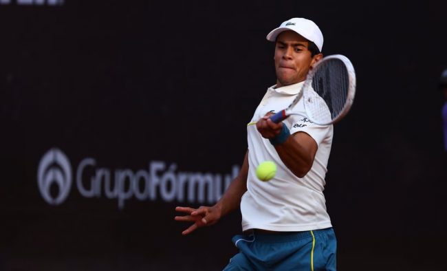 Rodrigo Pacheco vs. Antoine Belier 1a ronda México City Open, del 020424 en la Ciudad de México