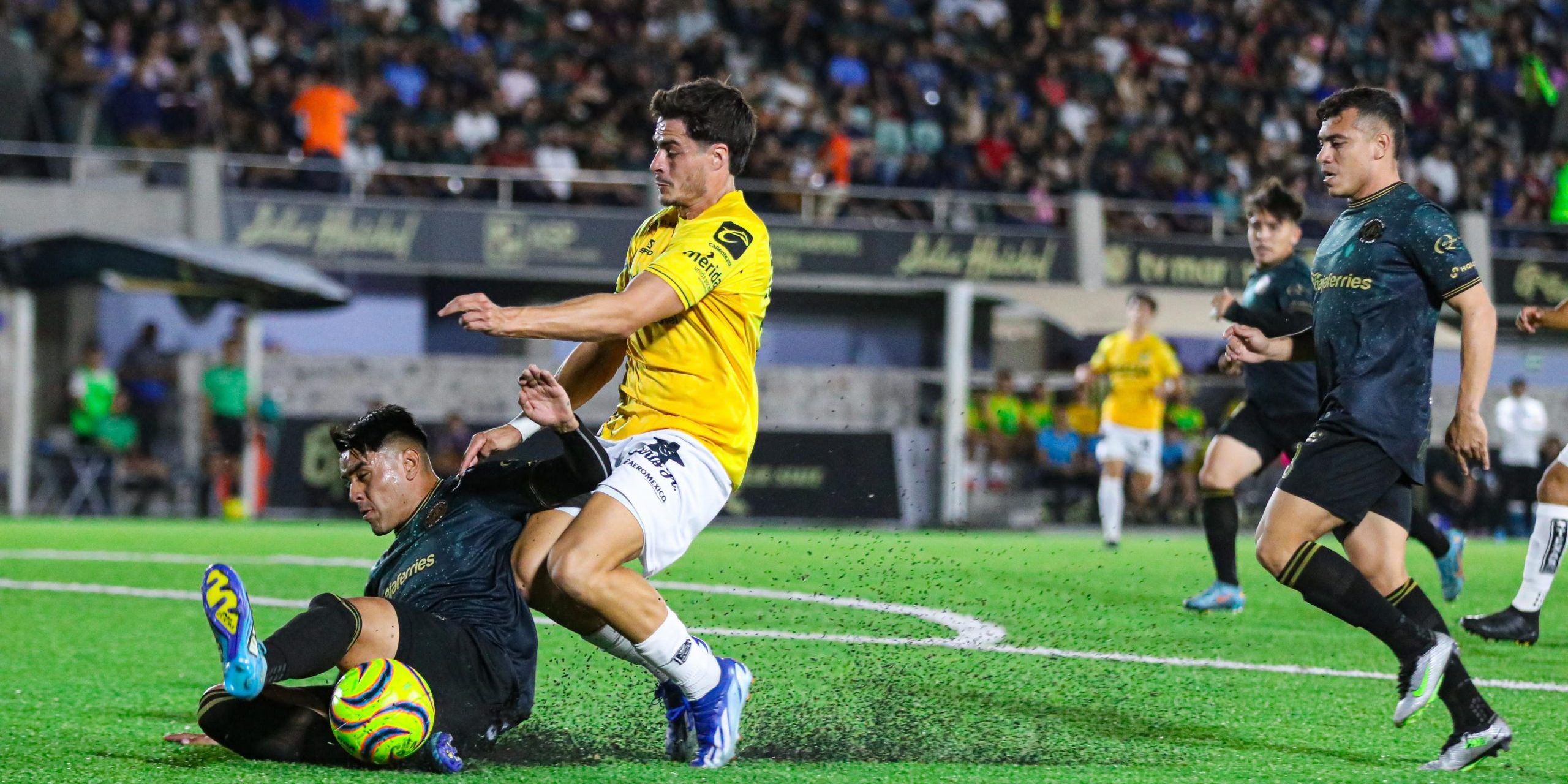 Venados de Yucatán vs. Atlético La Paz, juego de ida de cuartos de final del Torneo de Clausura, 3-1, 2 del 240424 en La Paz,