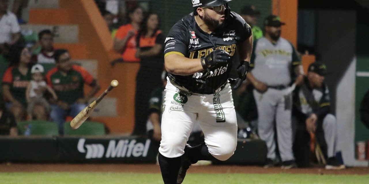 Leones de Yucatán vs. Pericos de Puebla, juego 23, 2o de la serie, serie empatada, 8×2, 3 del 080524 en Kanasín, Luis Felipe Pepón Juárez