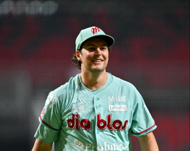 Diablos Rojos del México vs. Leones de Yucatán, juego 57, 1o de la serie, 5×3, 1 del 280624 en Ciudad de México, Trevor Bauer, abridor y ganador