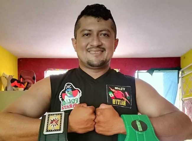 Jonathan Torbellino Chan, ex púgil fallecido el 220624 en Mérida