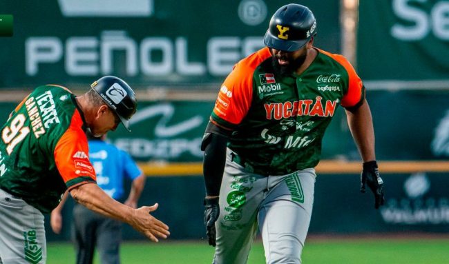 Leones de Yucatán vs. Algodoneros del Unión Laguna, juego 44, 2o de la serie, serie para los Leones, 20×2, 8 del 050624 en Torreón, Art Charles, jonrón 20, asume liderato general de jonrones de la LMB