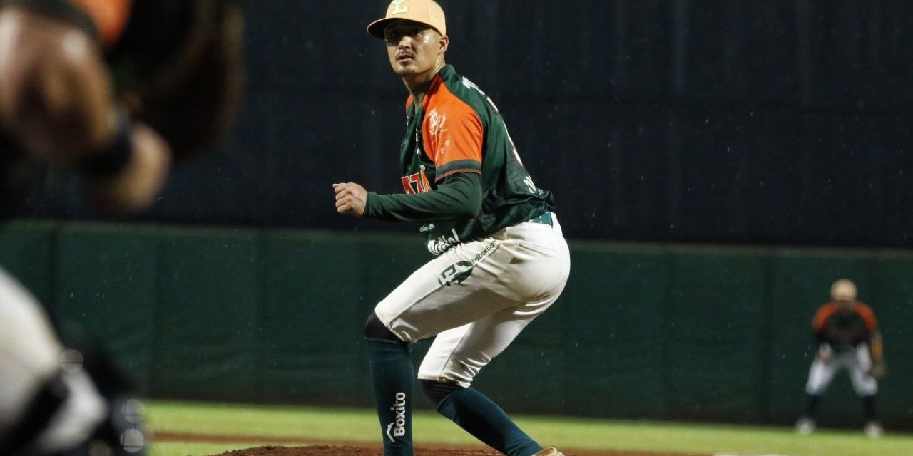 Leones de Yucatán vs. Bravos de León, juego 50 para ambos, 2o de la serie, serie para los Leones, 5×1, del 130624 en Kanasín, Saúl Vázquez, abridor y sin decisión, 10 ponches en cuatro innings