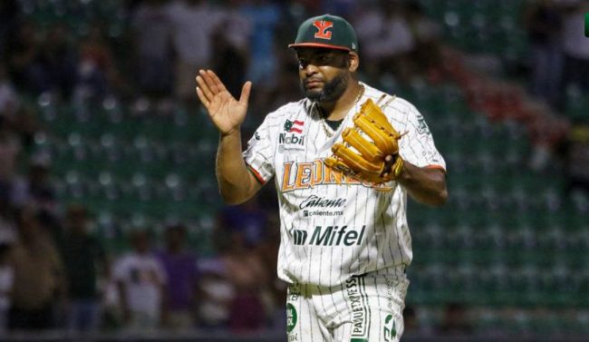 Leones de Yucatán vs. Saraperos de Saltillo, juego 42, 3o de la serie, serie para los Leones, 3×0, 14 del 020624 en Kanasín, Odrisamer Despaigne, abridor y ganador en toda la ruta, se puso 2-3