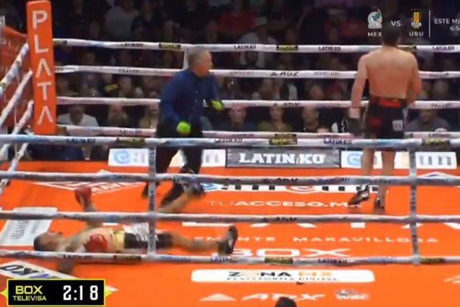 Omar Chávez vs. Michi, gkot 2 del 310524 en el Auditorio Municipal de Tijuana