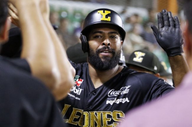 Saraperos de Saltillo vs. Leones de Yucatán, juego 40, 1o de la serie, 9×7, del 310524 en Kanasín, Art Charles, jorones 18 y 19
