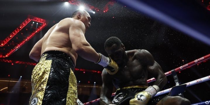 Zhilei Zhang vs. Deontay Wilder, gkot 5, del 010624 in Riyadh, Arabia Saudita