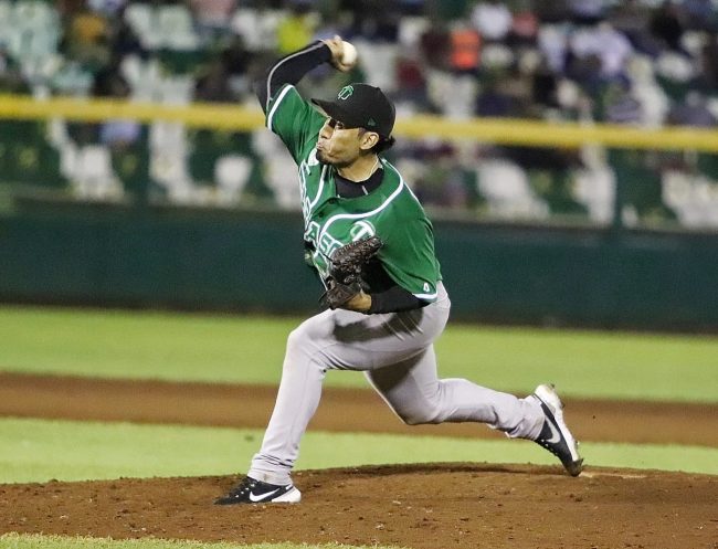 Leones de Yucatán vs. Olmecas de Tabasco, 5o juego play off semifinal de la zona sur, 4-1, Leones avanzan a la final sureña, 3×0, 4 del 220821 en Mérida. Fernando Salas, en relevo, sin decisión