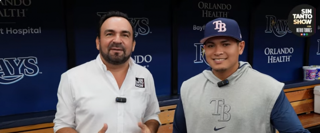 Manuel Bolón con Nerio Torres Arcila en Tampa Bay julio 2024