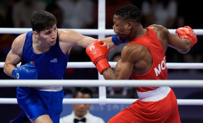 Marco Verde vs. Tiago Muxanga gdd 3, octavos de final Juegos Olímpicos de París 2024, en división de 71 kilos, del 310724 en París