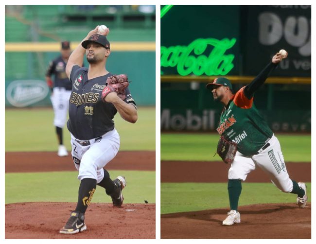 fotocomposición Elián Leyva y Lisandro Santos, a la derecha