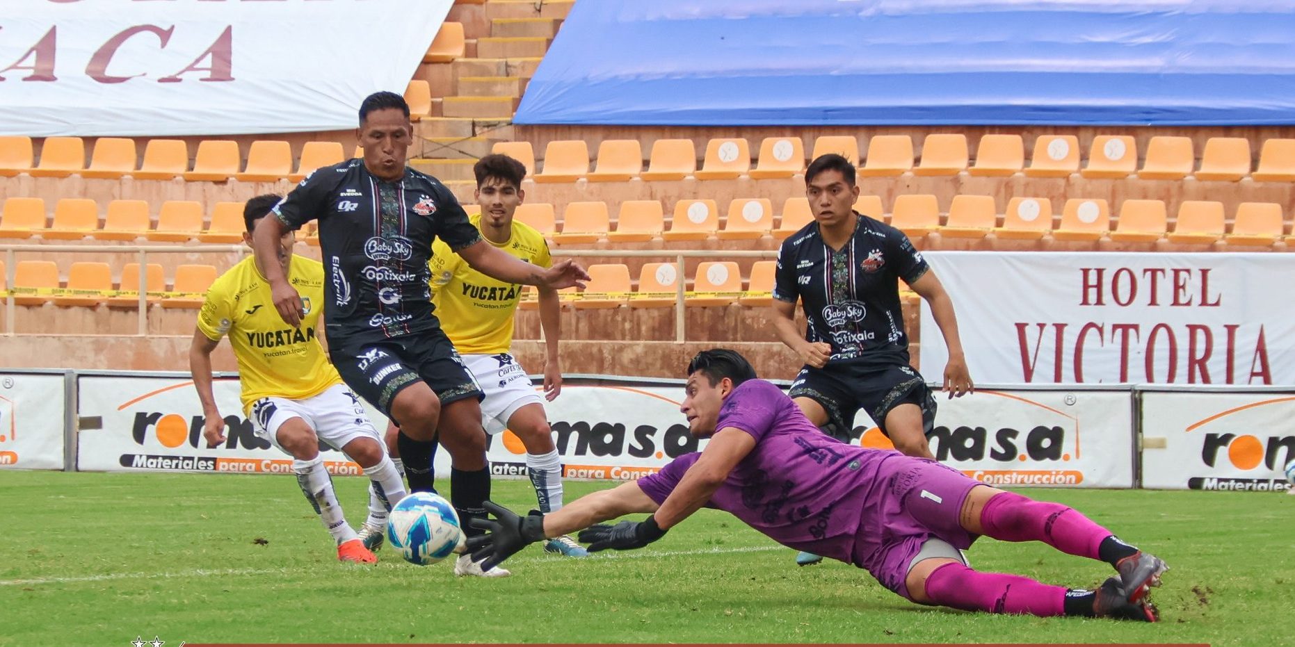 Alebrijes de Oaxaca vs. Venados de Yucatán fecha 7 torneo apertura liga de expansión 1-0 4 del 080924 en Oaxaca