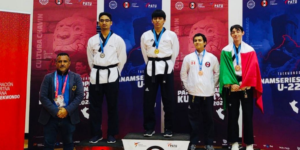 Luis Mejía Chávez, medalla de oro en torneo panamericano en Perú, del 220924 en Lima