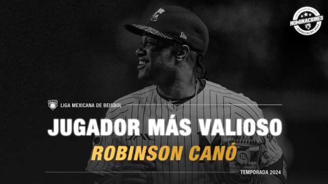 Robinson Canó, designación al Jugador Más Valioso de 2024 de la LMB, del 031024