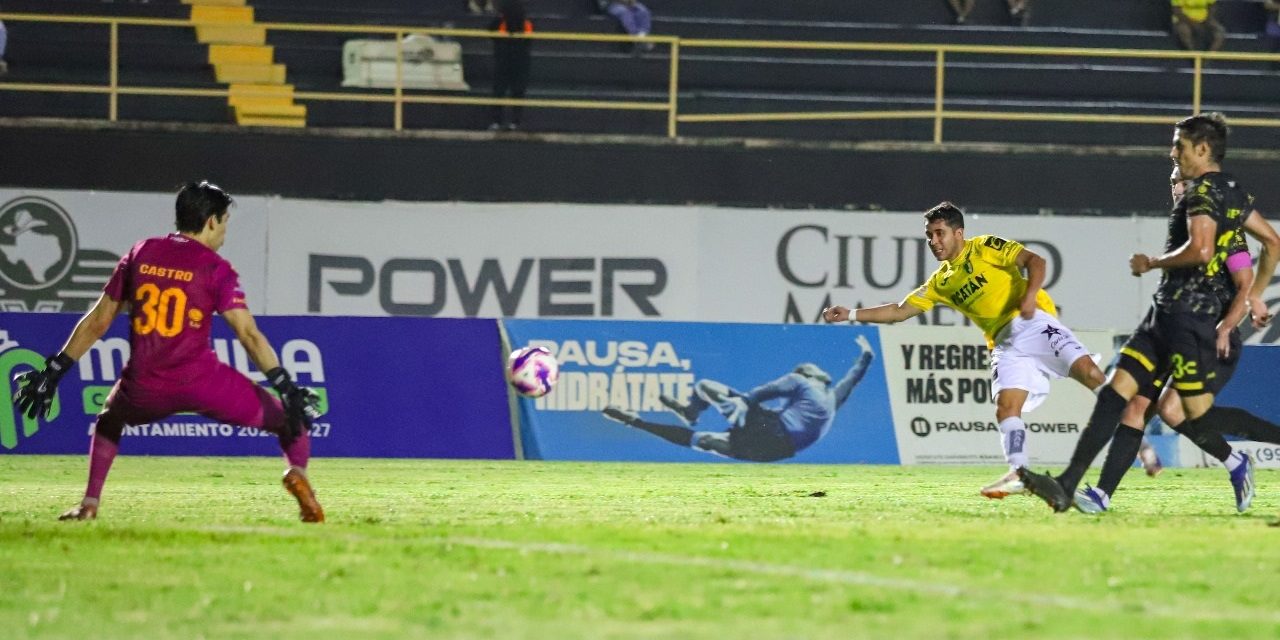 Venados de Yucatán vs. Dorados de SInaloa, fecha 13, torneo de apertura Liga de Expansión, 4-0, del 181024 en Mérida, Luis Calzadilla 1-0