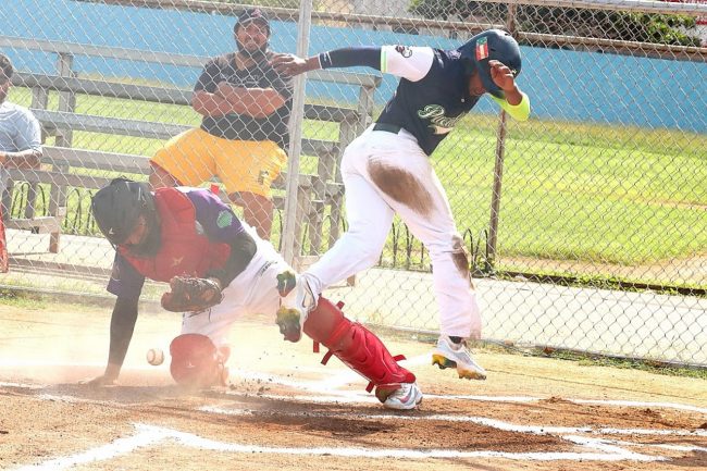 Rockies de San José Tecoh vs. Zorros de Pacabtún, 5a semana, 1o de la serie, 9×6, 2 del 231124 en San José Tecoh