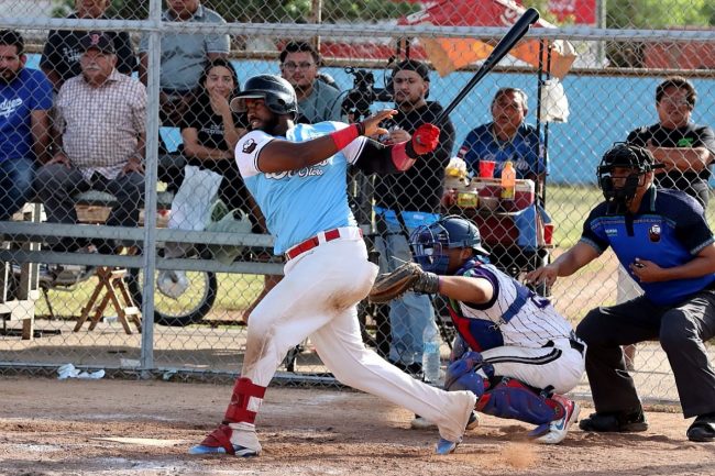 Azulejos de la Dolores Otero vs. Rockies de San José Tecoh, 9a fecha, 2o de la serie, serie para los Azulejos, 5×4, 2 del 221224 en San José Tecoh