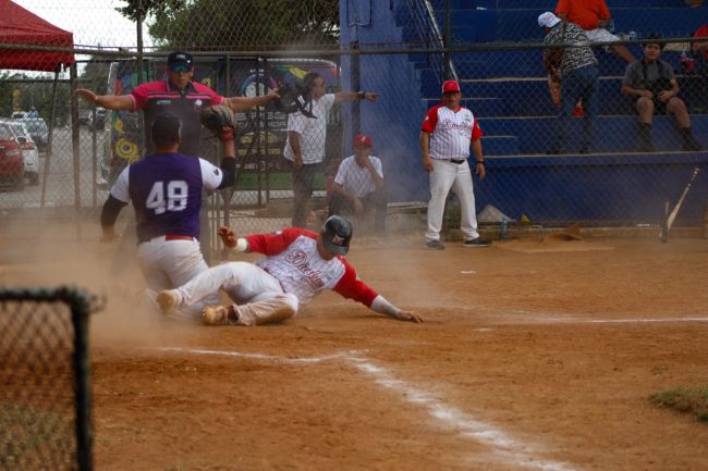 Diablos de la Bojórquez vs. Rockies de San José Tecoh, 7a semana, 1o de la serie, 12×11, 2 del 071224 en la colonia Bojórquez