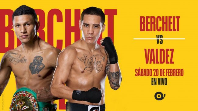 Miguel Berchelt vs. Óscar Valdez, cartel de su pelea del 200221 en Las Vegas
