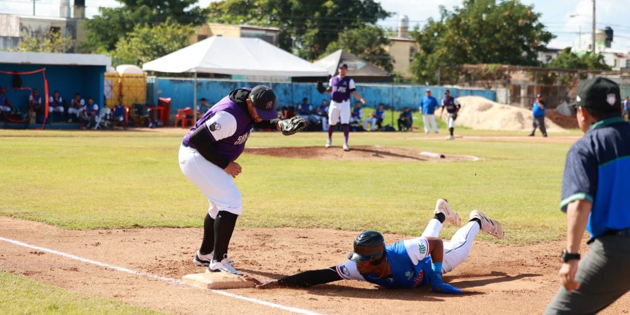 Senadores de la Morelos vs. Rockies de San José Tecoh, único juego fecha 8, 14×5, 1 del 151224 en la Morelos, Julio Pérez