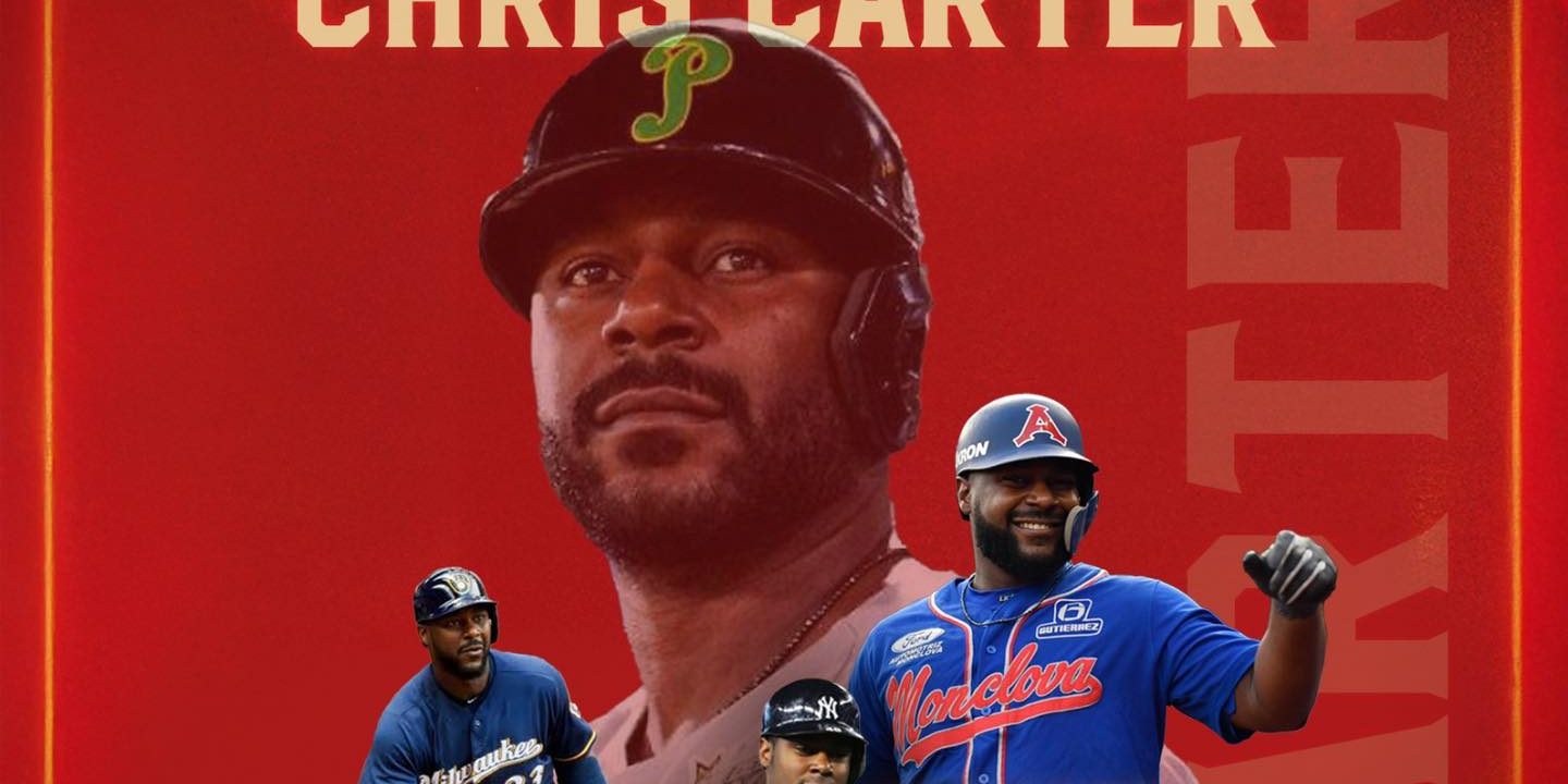 Chris Carter llegada a los Piratas de Campeche del 150125