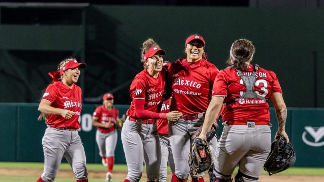Megan Faraimo, primer juego perfecto en la historia de la LMS, 6×0 de los Diablos Rojos Femenil al Águila de Veracruz Femenil, del 260125 en Veracruz