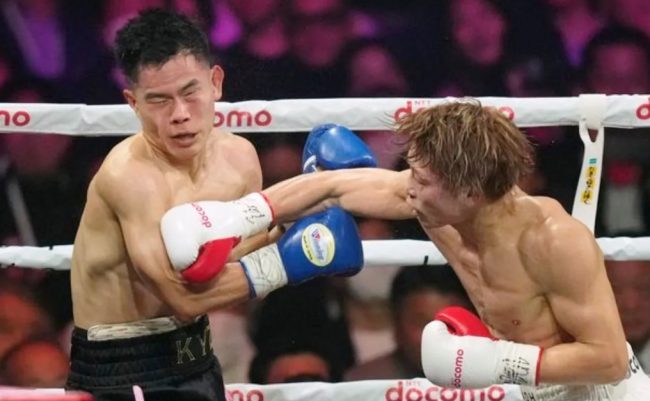 Naoya Inoue vs. Ye Joon Kim gko 4 retuvo cetros mundiales súpergallo CMB, OMB FIB y AMB, del 240125 en Tokio