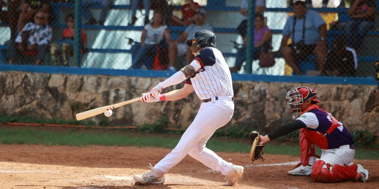 Rockies de San José Tecoh vs. Venados de la Universidad Marista, fecha 11, 1o de la serie, 9×0, 3 del 040125 en Cordemex