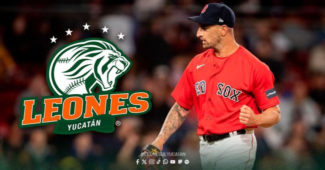 Ryan Sherriff, contratado por los Leones de Yucatán el 080125