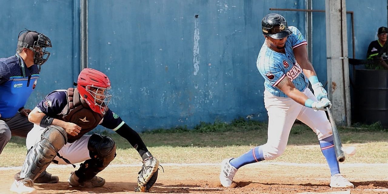 Senadores de la Morelos vs. Zorros de Pacabtún, 11a semana, 1o de la serie, 6×4, 2 del 040125 en Pacabtún