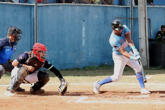 Senadores de la Morelos vs. Zorros de Pacabtún, 11a semana, 1o de la serie, 6×4, 2 del 040125 en Pacabtún