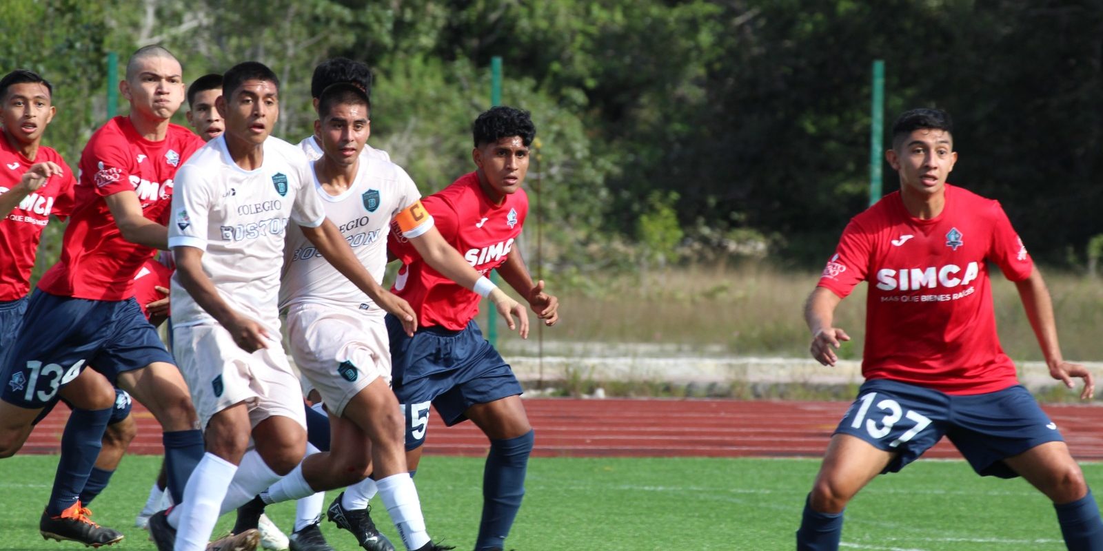 Tiburones de Progreso vs. Boston Cancún, fecha 14 torneo de liga de la Tercera División, 3-0, 4 del 250125 en Cancún