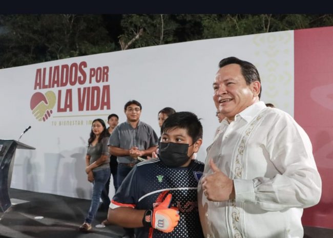 Joaquín Díaz Mena anuncia torneos de fútbol y y Judo, dentro de la estrategia Alianza por la Vida