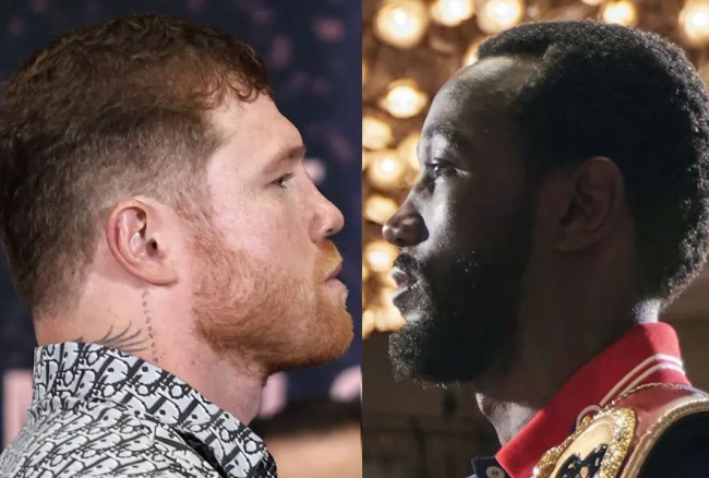 fotocomposición Saúl Canelo Álvarez vs. Terence Crawford