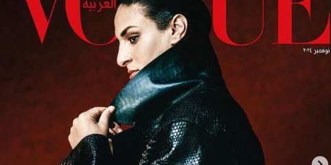 imane khelif de modelo en vogue