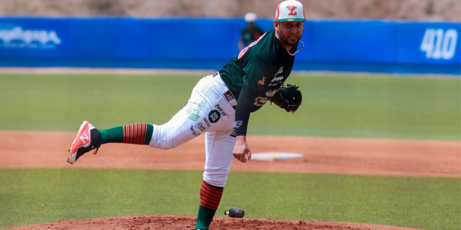 Calientes de Durango vs. Leones de Yucatan, juego 2 pretemporada, 4×0, del 230325 en Mazatlán, Yoanner Negrín