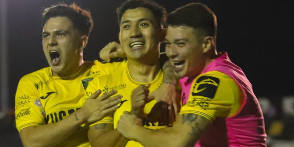 Venados de Yucatán vs. Mineros de Zacatecas, fecha 12, torneo de clausura de la liga de expansión, 2-0, 1 del 280325 en Mérida, William Guzmán, anotó 2