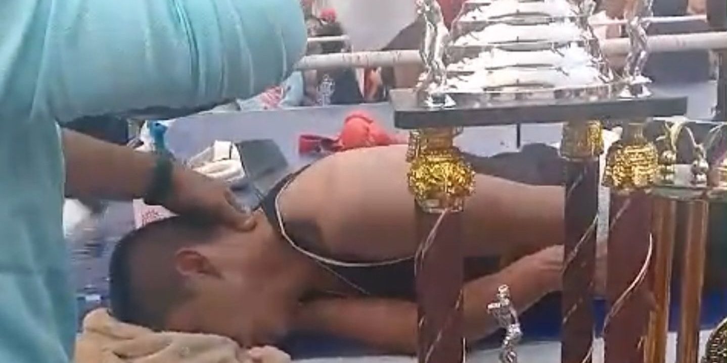 boxeador fallecido en río hondo, estado de méxico el 180325 en función amateur, no había ambulancias ni médicos