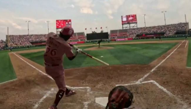 Diablos Rojos del México vs. Leones de Yucatán, juego 3 de la campaña, 3o de la serie, serie para los Diablos 12×2, del 190425 en la Ciudad de México, Arístides Aquino, jonrón