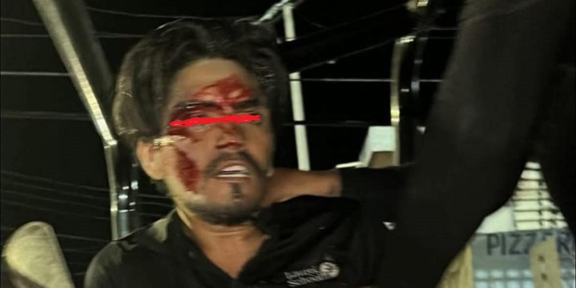 Jairo N. detenido por amenazar a niños y a sus padres con un cuchillo en el estadio 20 de noviembre de Progreso 1 del 020425