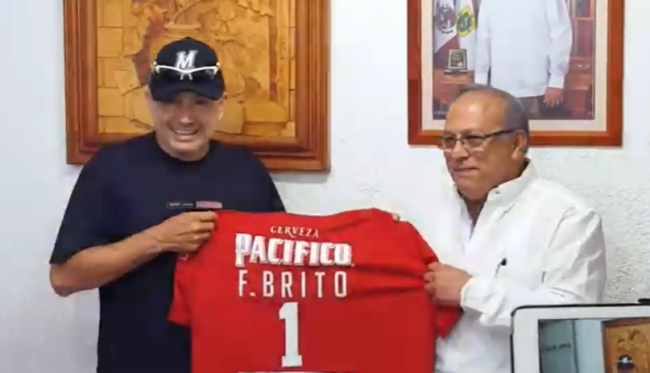 Juan José Pacho con Francisco Brito Herrera, del 200516