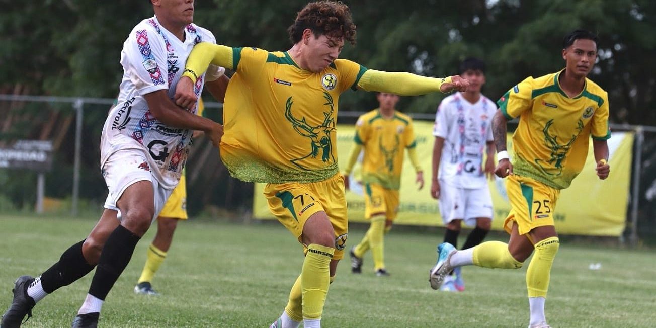 Deportiva Venados empata con los Alebrijes de Oaxaca y avanza a 4os de Final de la Liga de la Tercera División Profesional de Fútbol 7 del 170525 en Tamanché, Jonathan Ciprián