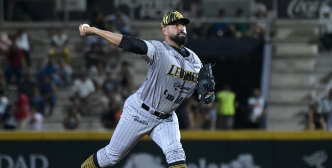 Leones de Yucatán vs. Tigres de Quintana Roo, juego 25, 1o de la serie, 3×1, 11 del 160525 en Cancún, César Valdez, abridor y ganador