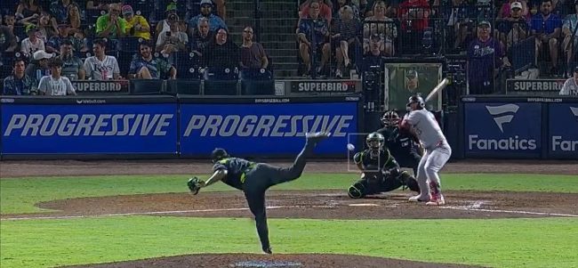 Manuel Bolón Rodríguez vs. Ty France, sencillo productor de una carrera en la 8a, Minnesota 4×2 a Tampa, salió sin decisión, del 270525 en Tampa