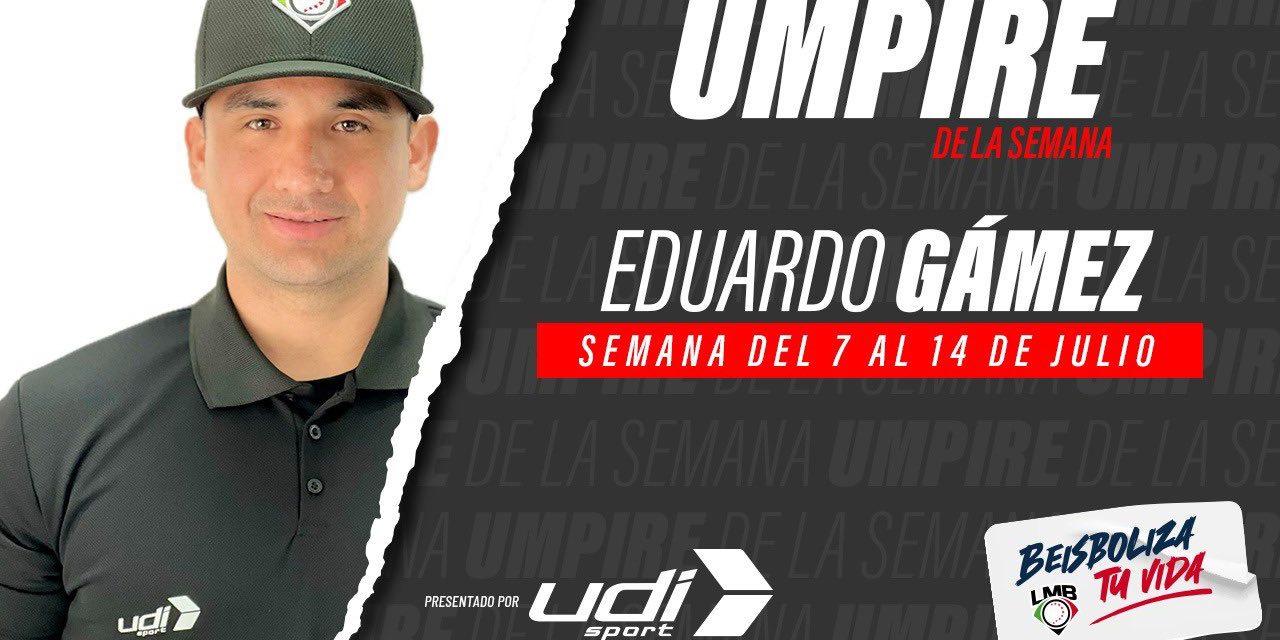 Umpire Eduardo Gámez