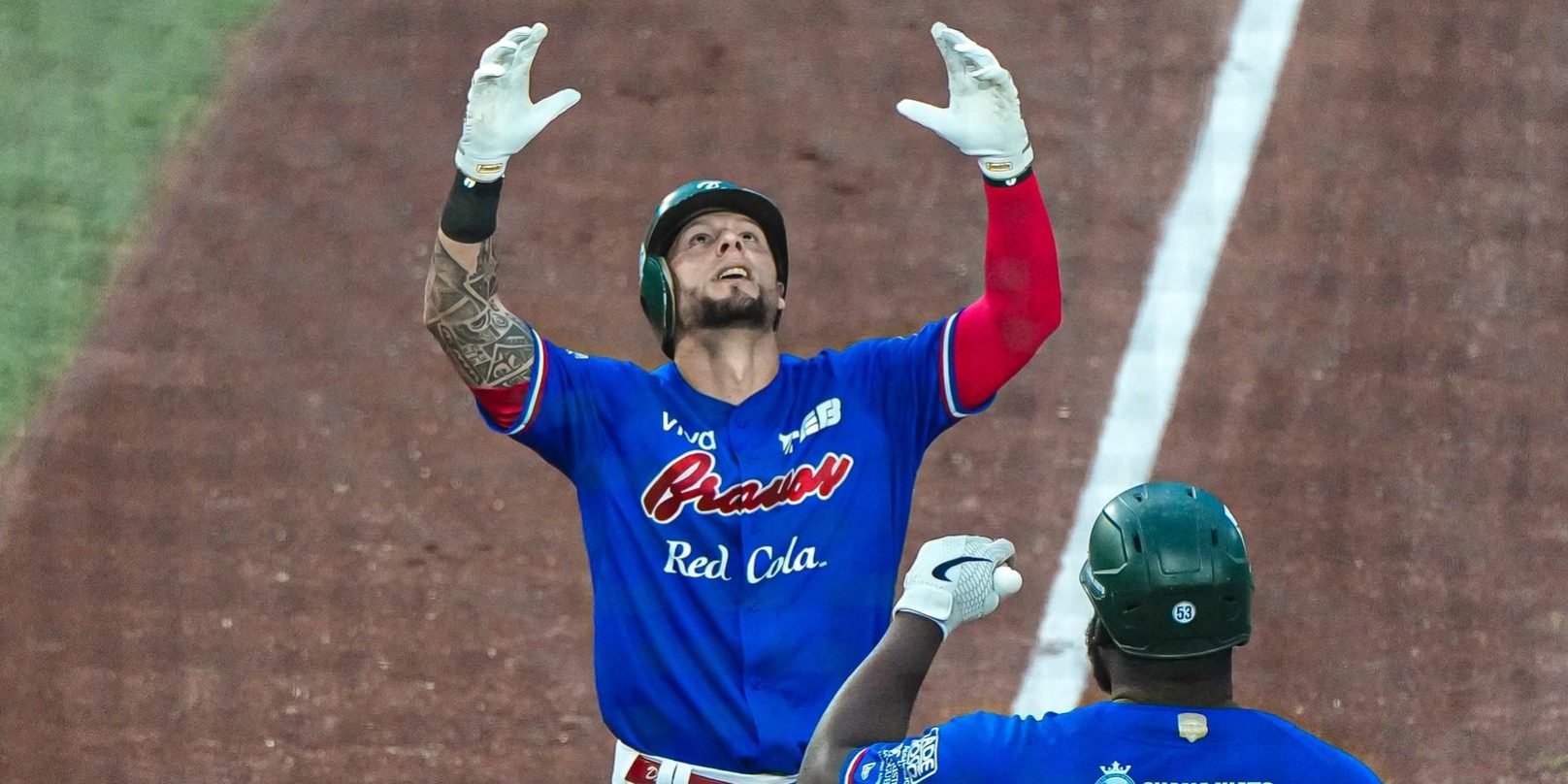 Bravos de León vs. Leones de Yucatán, juego 39, serie para los Bravos por barrida, 4×1, 9 del 010625 en León, Danny Ortiz, dos jonrones