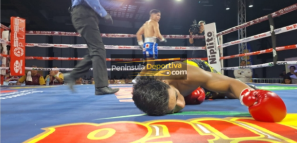 Daniel Tortuga Garrido vs. Kevin Indili gkot 1 al 1 34 del 200625 en Mérida con marca de agua