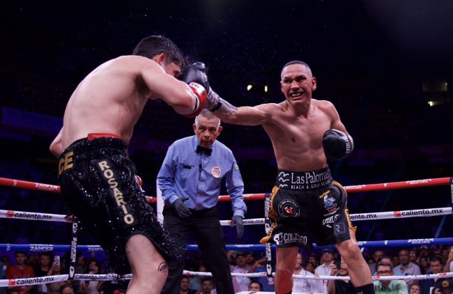 Juan Francisco Gallo Estrada vs. Karim Arce, gdu 10 del 140625 en Hemrosillo con réferi Porfirio Peñato